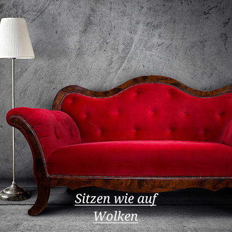 Sitzen wie auf Wolken